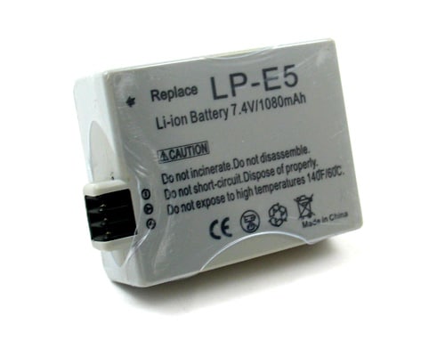 Batterij voor Canon LP-E5