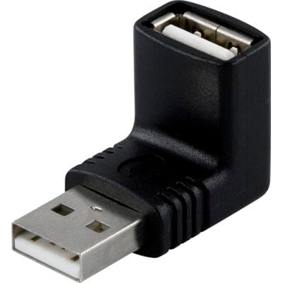 USB adapter A male - A female haaks