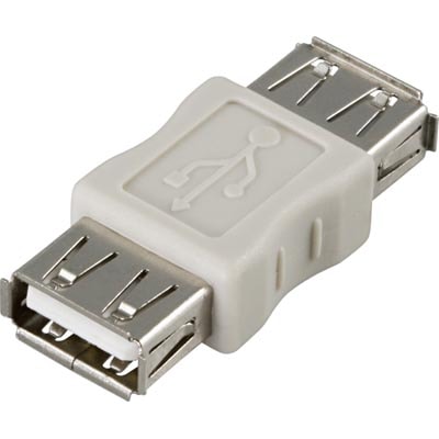 adapter | koppelstuk USB A-A female