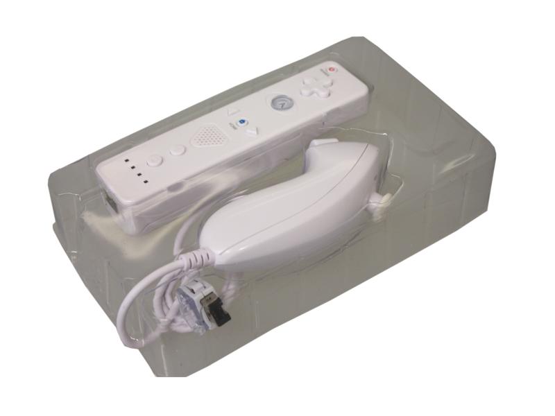 Remote Plus kontroll voor Wii U & Nunchuck Wit