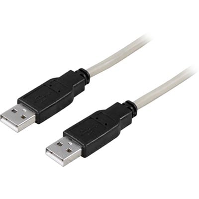 USB-kabel 2.0 A male naar A male 1 Meter