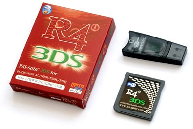 R4i SDHC Revolution Flashkit voor NDS/DSLite/DSi/XL/3DS