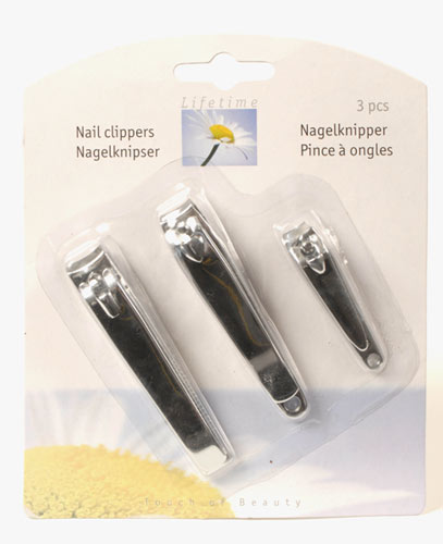 Nagelknippers 3-pack