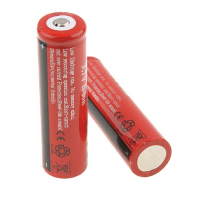 Batterij 18650 3000mAh 3.7V - 2-Pack