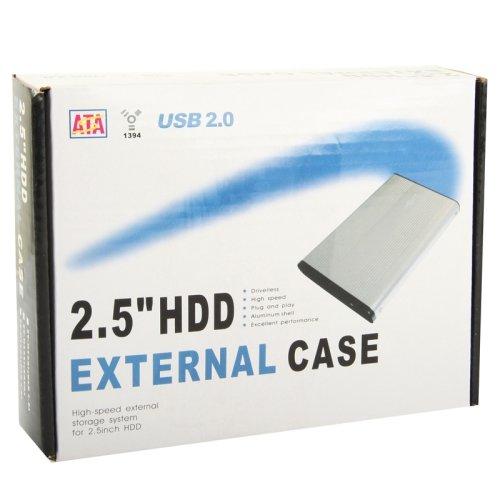 Externe  2.5 inch SATA behuizing voor harde schijf - USB