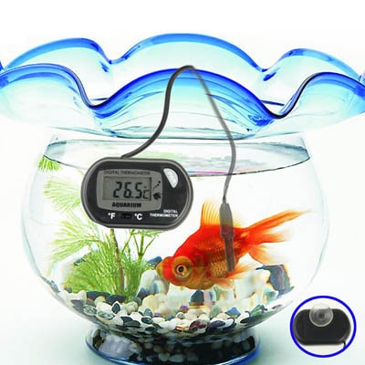 LCD thermometer voor aquarium