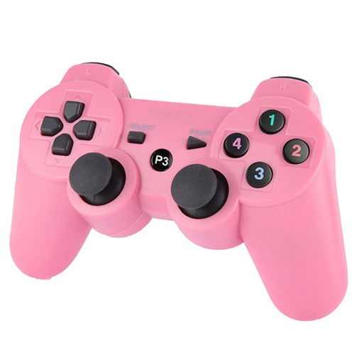 Draadloos Gamepad voor PS3 - roze