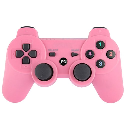 Draadloos Gamepad voor PS3 - roze
