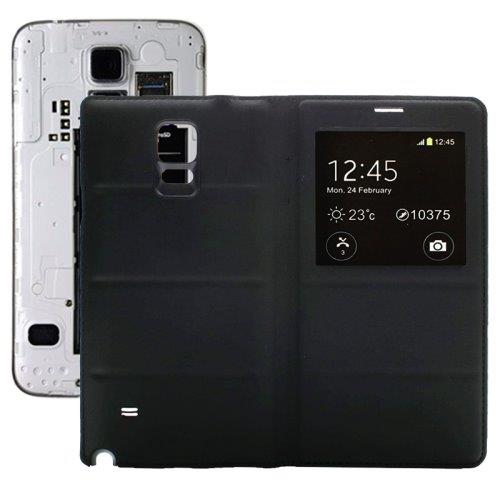 Flipcase S-view Samsung Galaxy Note 5 - zwart
