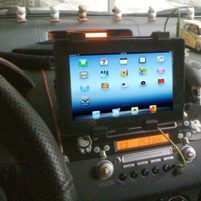 Autohouder voor ventilatie voor iPad/ Galaxy Tab