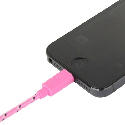 Stoffen Usb-kabel voor iPhone 5/&/6s & iPad