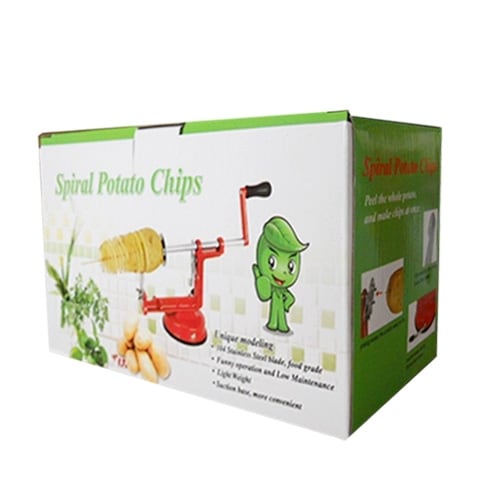 Spiraal aardappel chipsmachine - volautomatisch