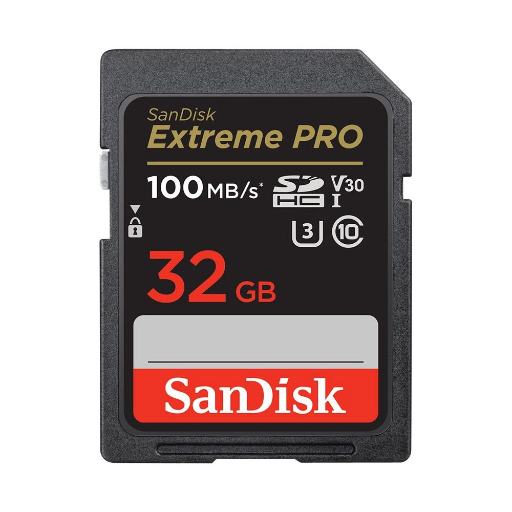 32GB Sandisk Extreme Pro UHS-I  95 MB/s Class 10