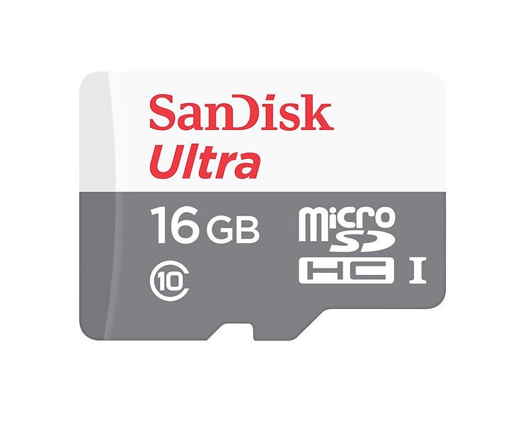 16GB Sandisk Ultra MicroSDHC UHS-I 48MB/s Class 10