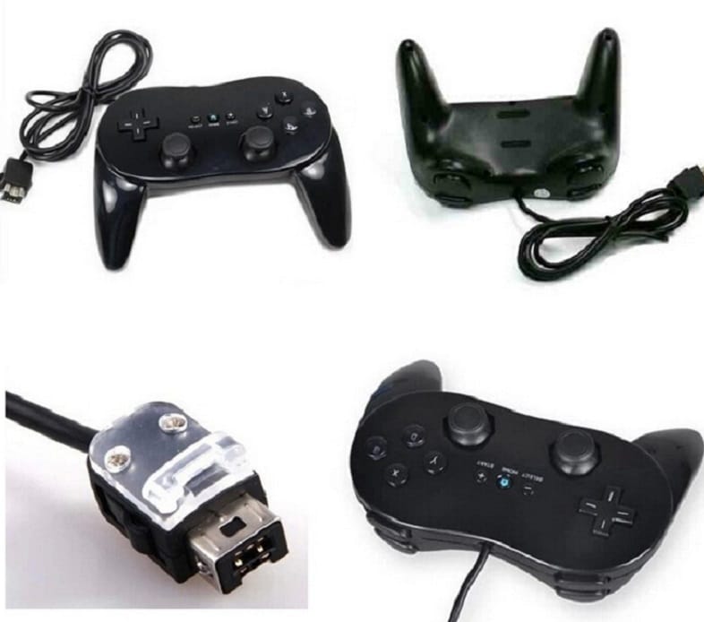 Classic Controller voor Nintendo Wii - Zwart