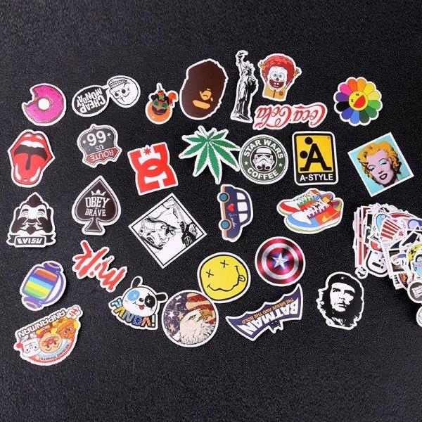 Grappige stickers - 100 stuks MegaPack Stickers