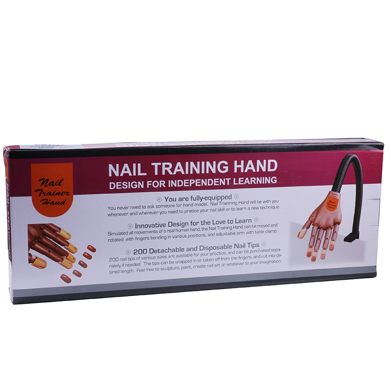 Trainingshand voor nagels - oefenhand nagelverzorging
