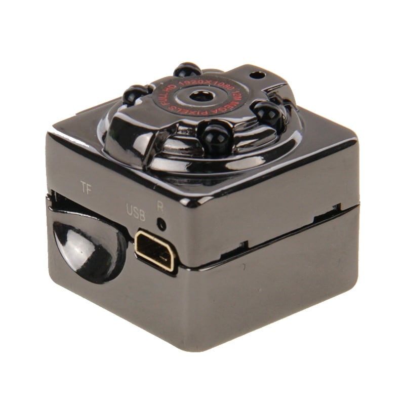 Spy Camera Mini Full HD 1080P 30 fps DV IR-sensor gestuurd