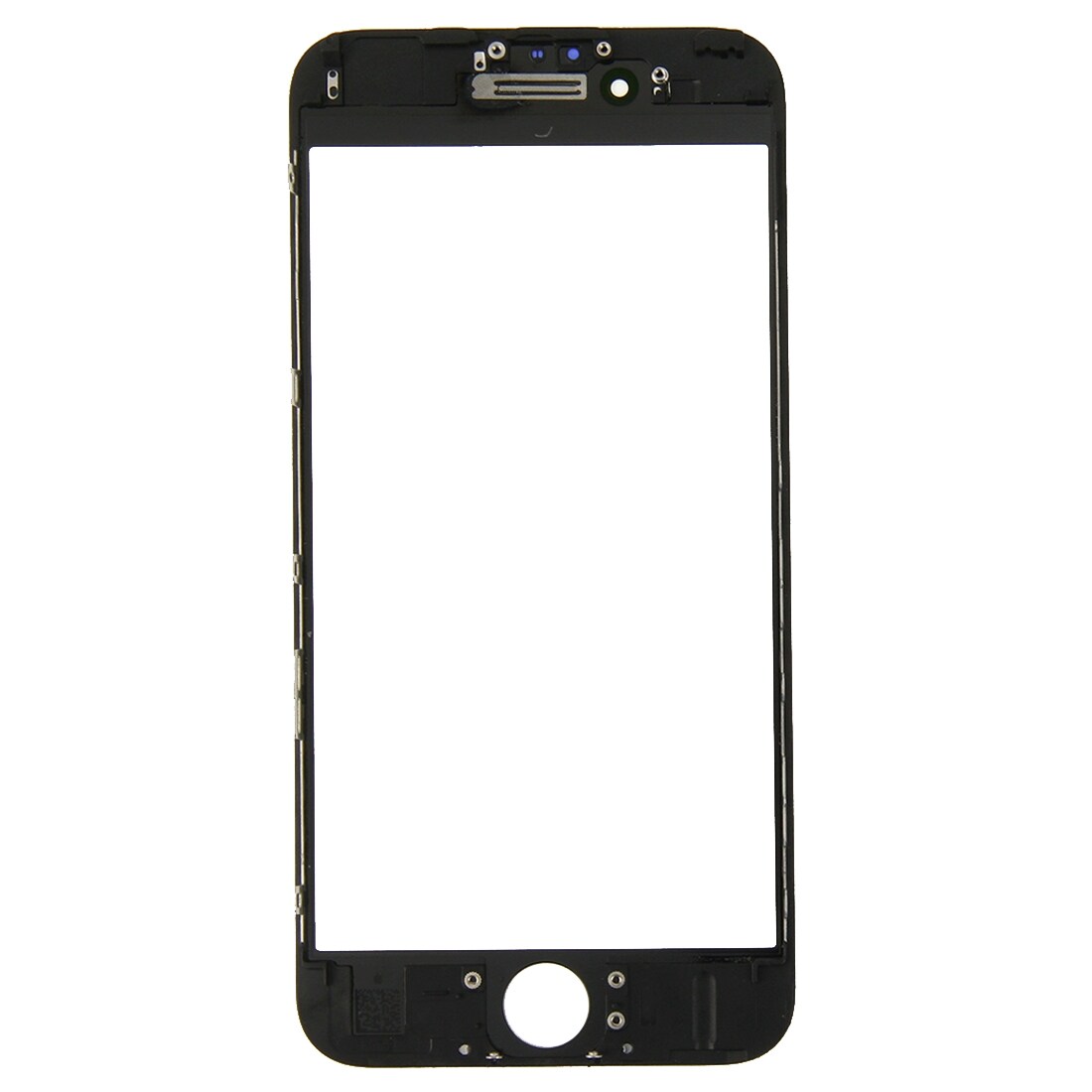 LCD-glas incl LCD-frame voor iPhone 6s - Zwart
