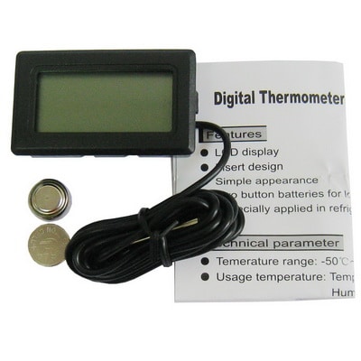 Mini LCD Digitale thermometer voor koelkast / vriezer