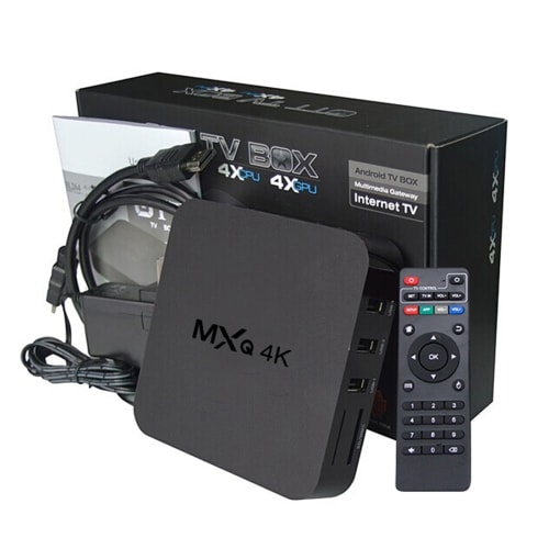 4K Full HD Mediaspeler RK3229 met afstandsbediening -  HDMI, WiFi, Miracast, DLNA