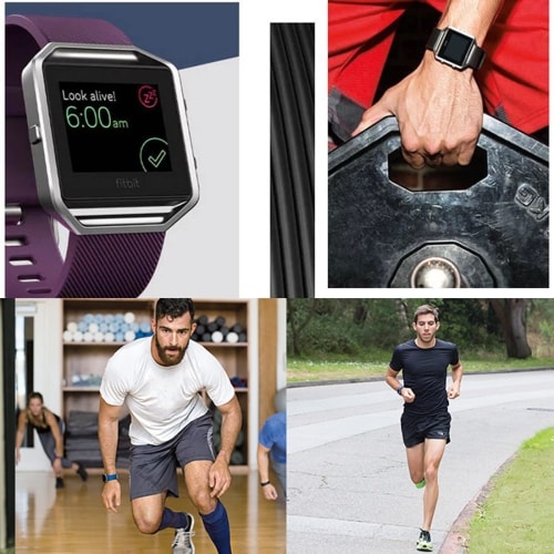 Siliconen Armband Fitbit Blaze - Unisex
