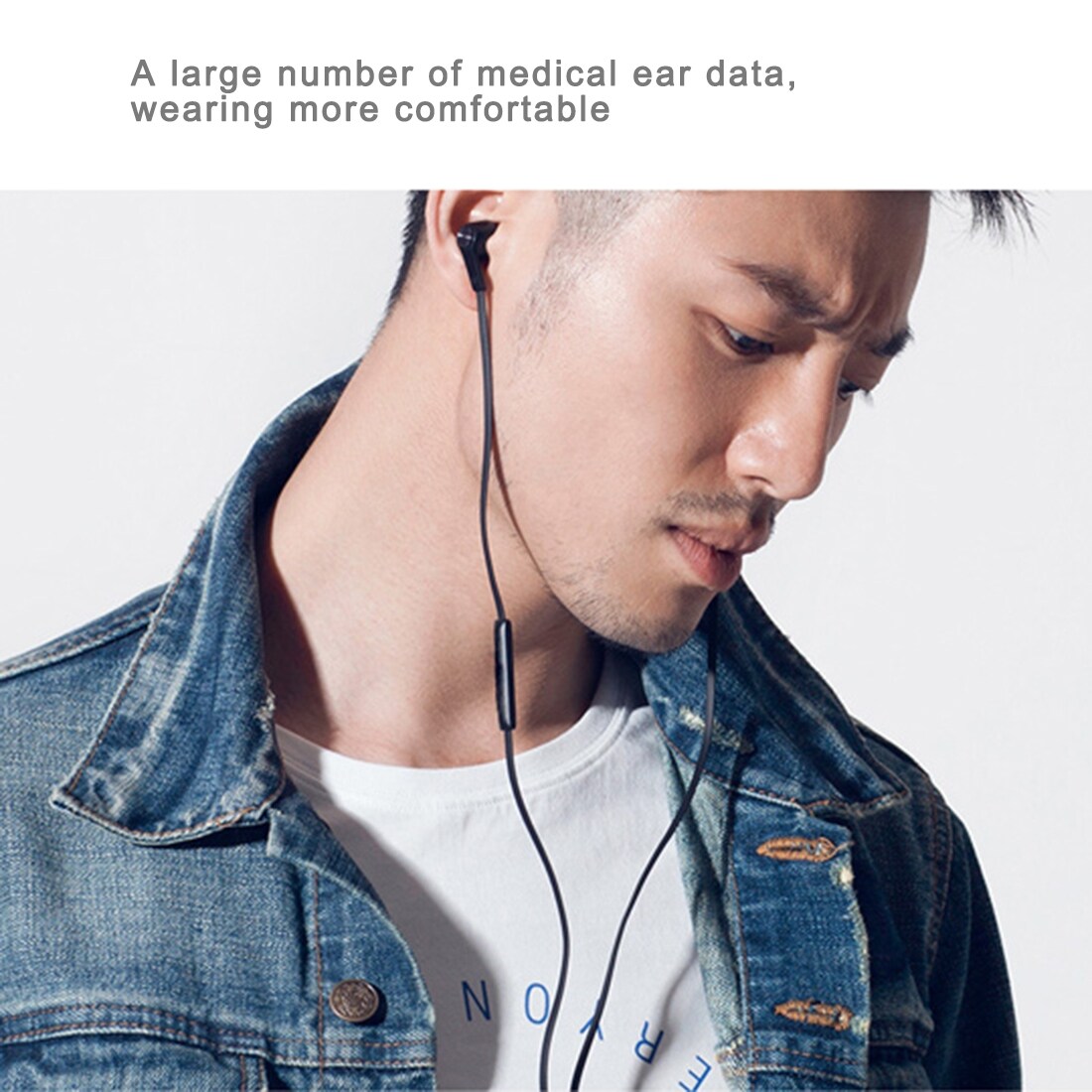 Originele Xiaomi Piston In-Ear Stereo Bass hoofdtelefoon met afstandsbediening