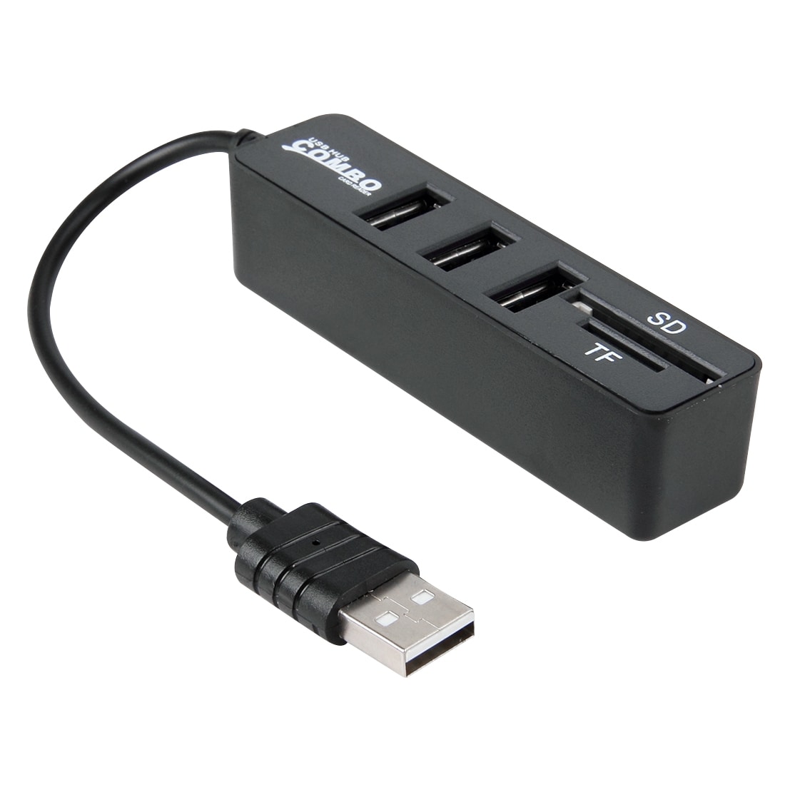USB Kaartlezer / Hub - 2i1
