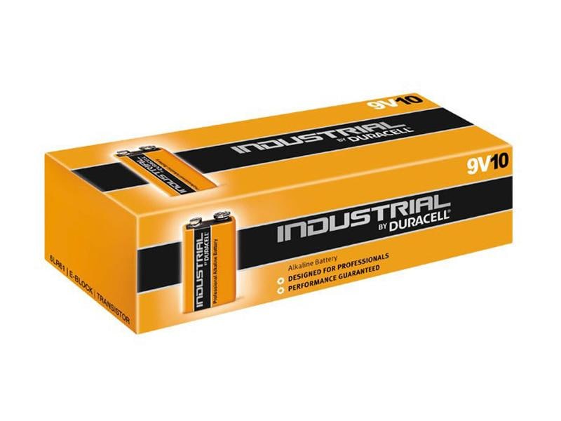 Duracell INDUSTRIAL MN1604/9V Block Batterij 10-pack