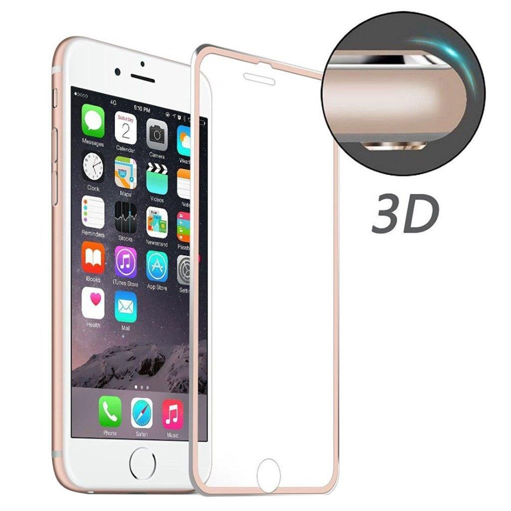 Gehard glasbescherming iPhone 8 Plus / 7Plus - roze goud