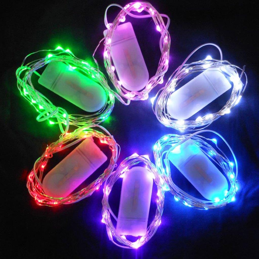 Decoratieverlichting LED lijn - multikleur batterij gedreven