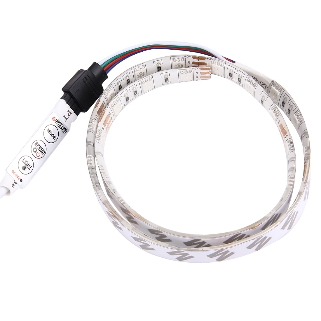 USB LED snoer 50cm met 20 verschillende lichteffecten