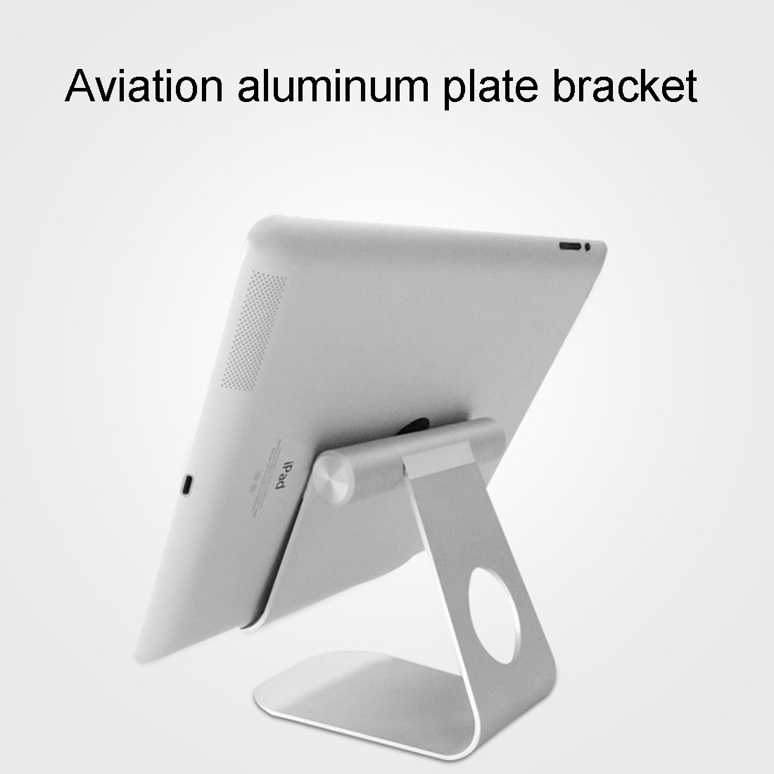 Aluminium standaard voor iPad & Tablets