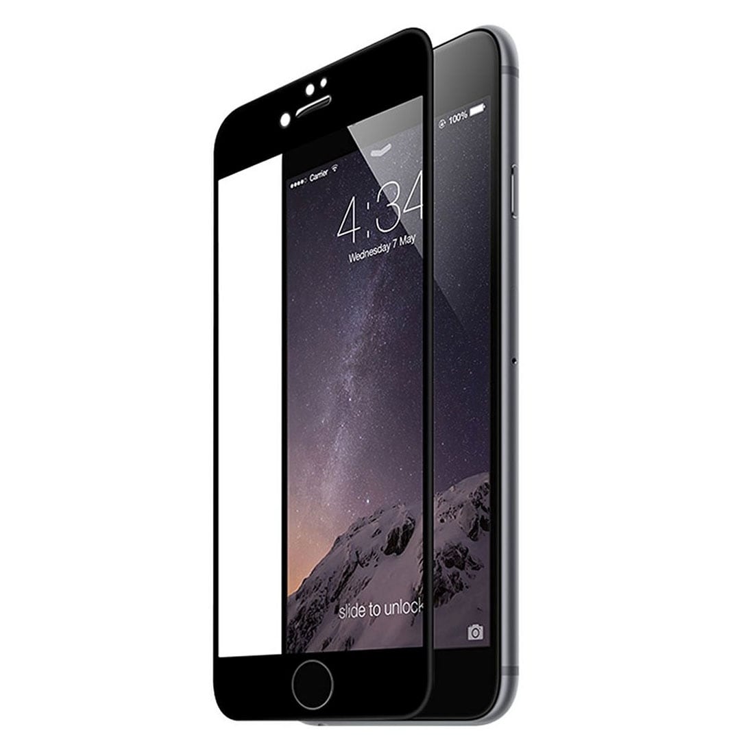 iPhone 8 / 7 Ultradunne schermbescherming in glas voor gehele scherm
