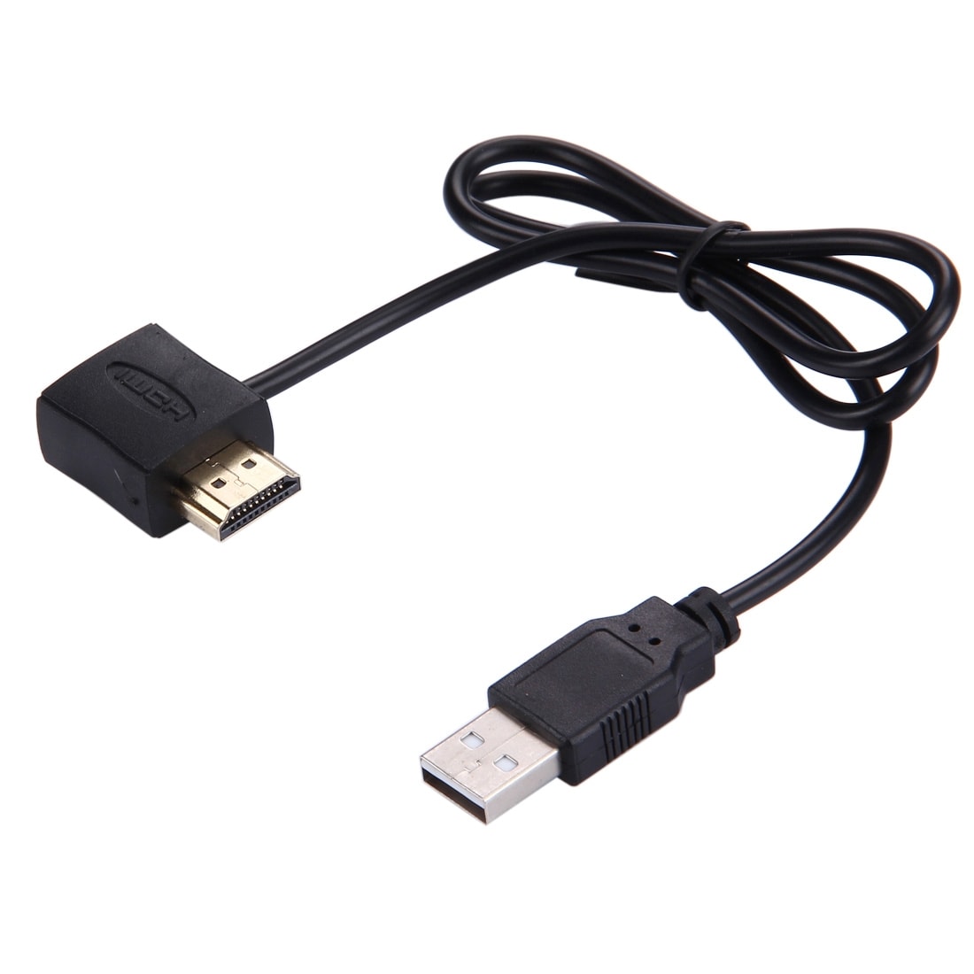Adapter HDMI (F) + HDMI (M) naar USB 2.0 (M)