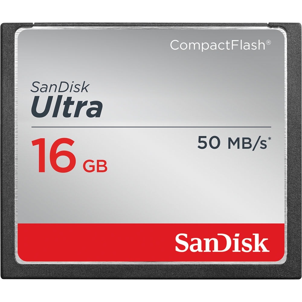 SanDisk Ultra Compact Flash 50MB/s 16GB