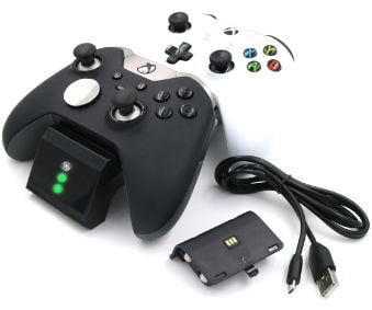 Laadstation Xbox One S handconsole met 2 st batterijen