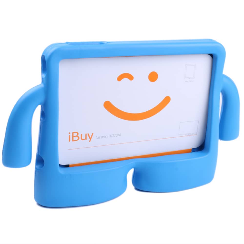 iPad Mini 2 /3 / 4 Case voor kinderen - blauw mannetje