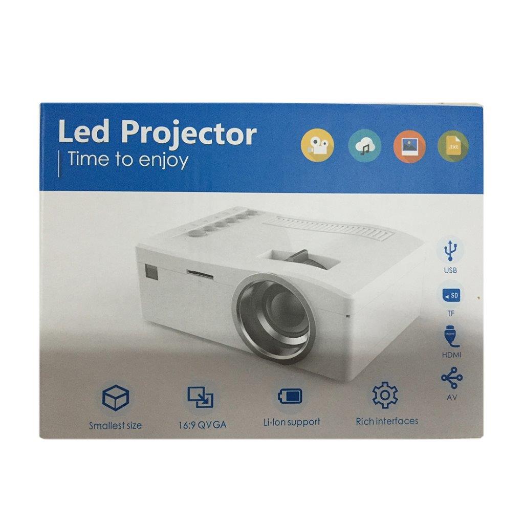 Digitale LED Projector 150 Lumen - Extern / USB / SD / VGA / HDMI