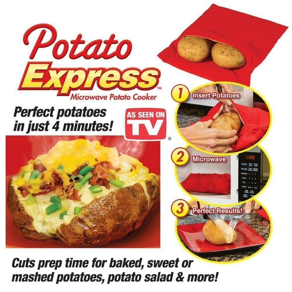 Baked Potatoes Express - Zak voor magnetron