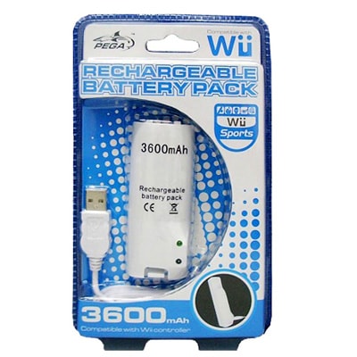 Oplaadbare batterij Nintendo Wii- 3600mAh