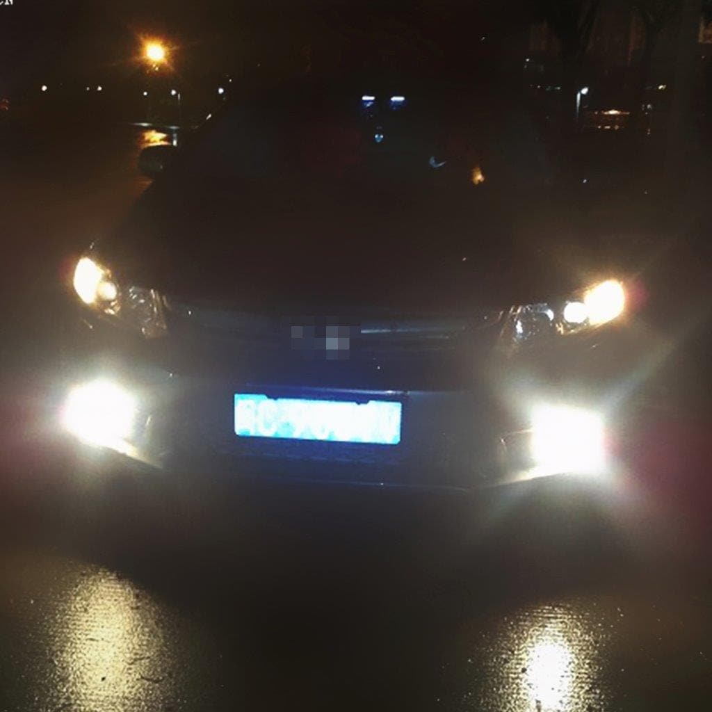 LED Dimlicht H8/H11 40W 800 LM 6000K 8 CREE LEDs Car Fog Lights, DC 12V(White Light)