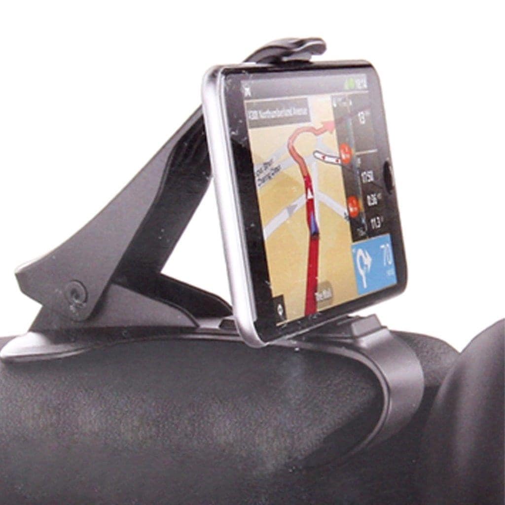 Flexibele universele mobiele houder voor het dashboard van de auto