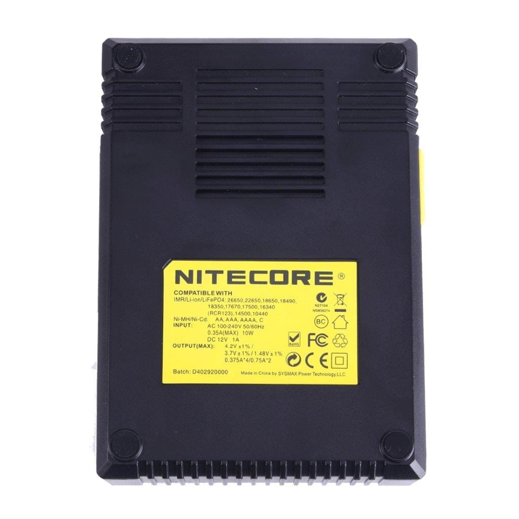 Nitecore D4 Multi LCD Batterijlader 18650 14500 mm