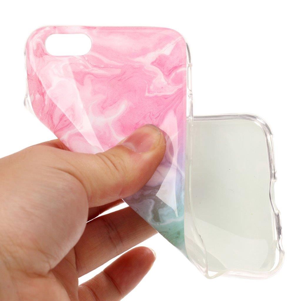 Kleurrijke shell iPhone 6s roze