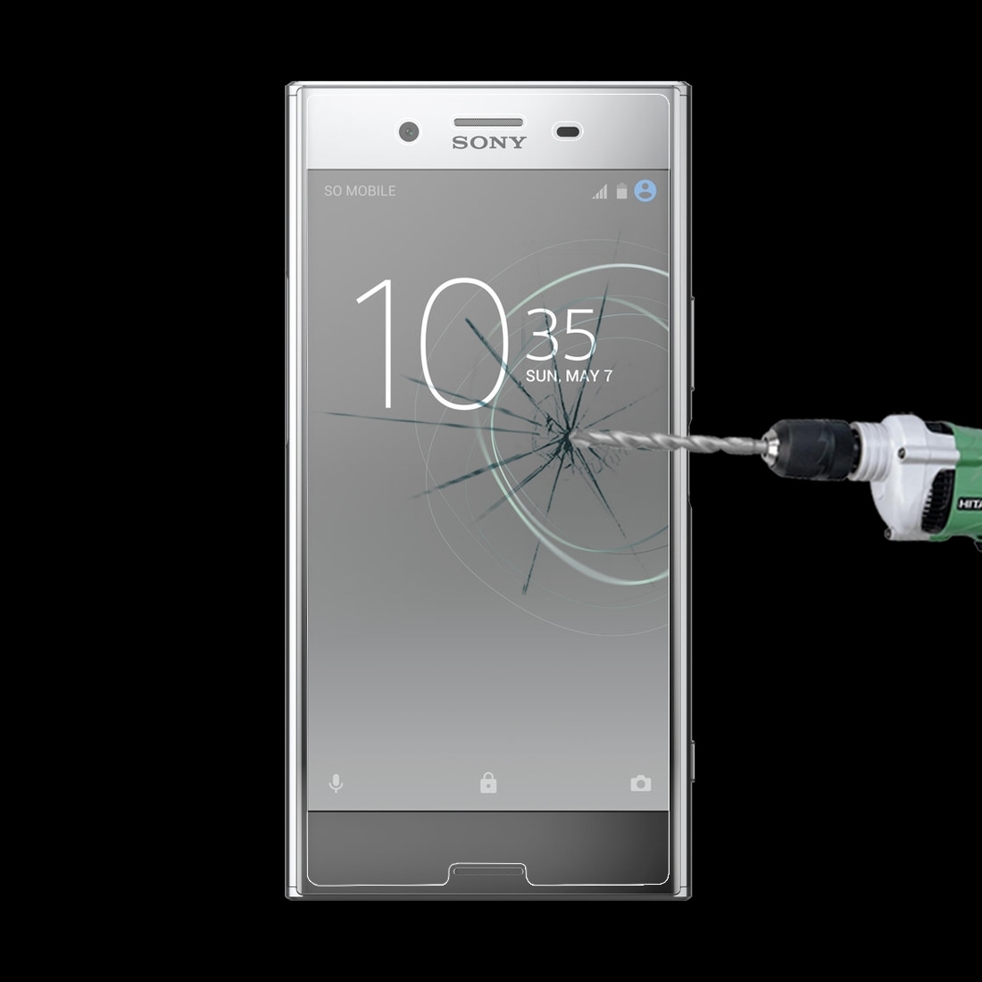 Gelazen displaybeschermer Sony Xperia XZ Premium