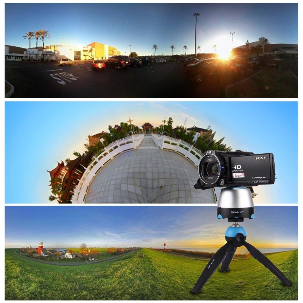Draaibare universele camerastandaard 360 graden / panorama / 3D
