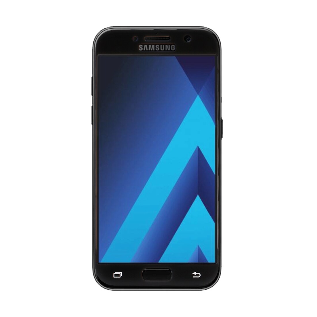 Gehard glazen displaybeschermer zwart - Samsung Galaxy A3 (2017)