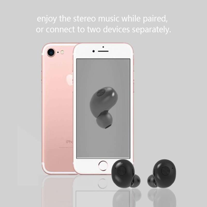 Bluetooth Stereo Earphones Mini In-Ear met oplaadstation