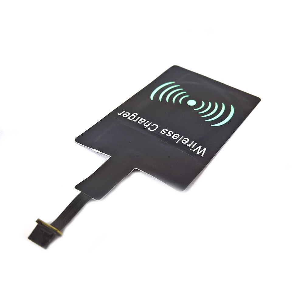 QI-oplaadplaat - kaart voor opladen met Micro USB contact